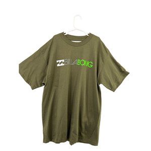 Billabong Youth T-Shirt Short Sleeve Graphic Green XL NWT